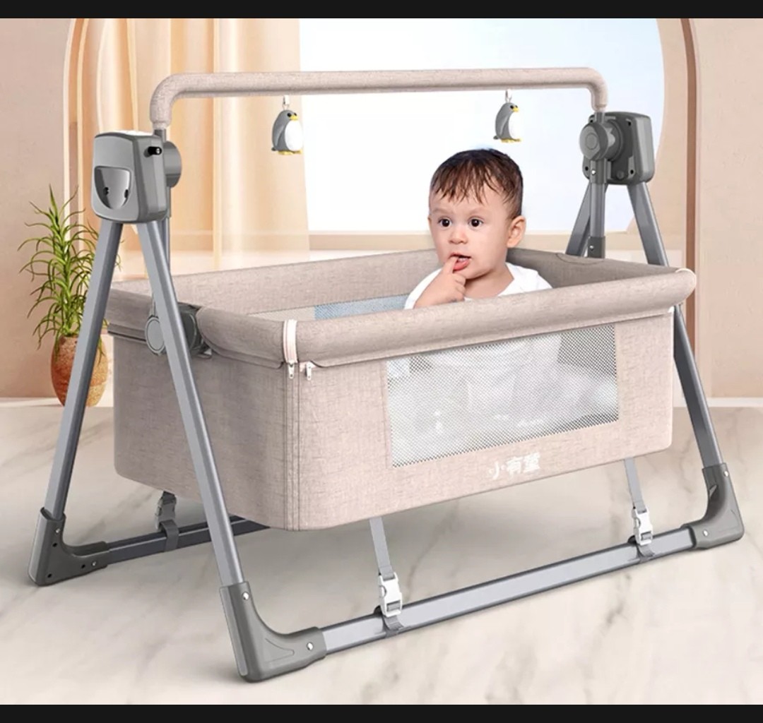 Self rocking cot clearance