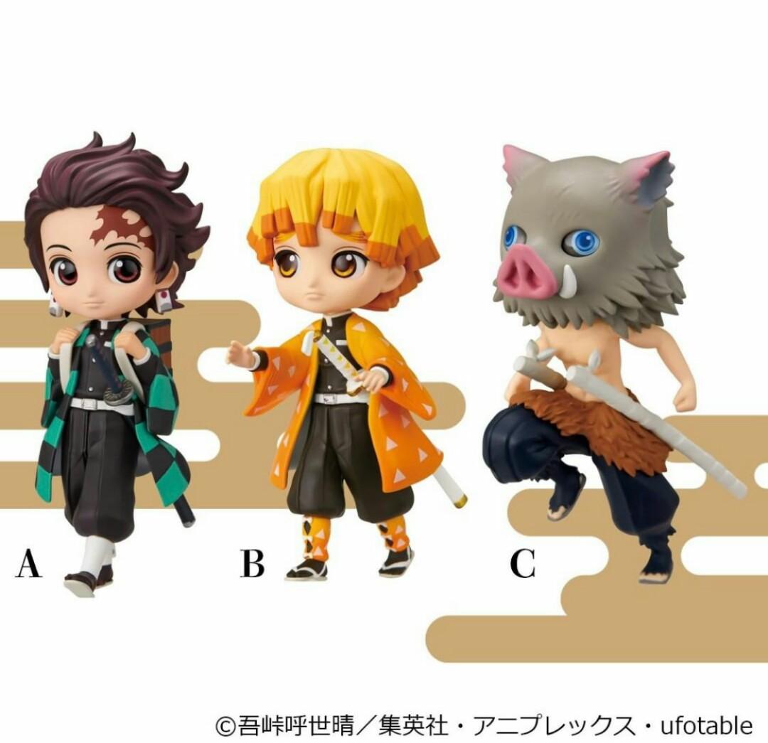 Banpresto 鬼滅之刃Qposket petit Vol.6 第6彈炭治郞我妻善逸嘴平