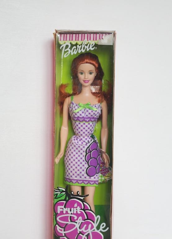 Barbie Fruit Style Grapes Vintage Barbie