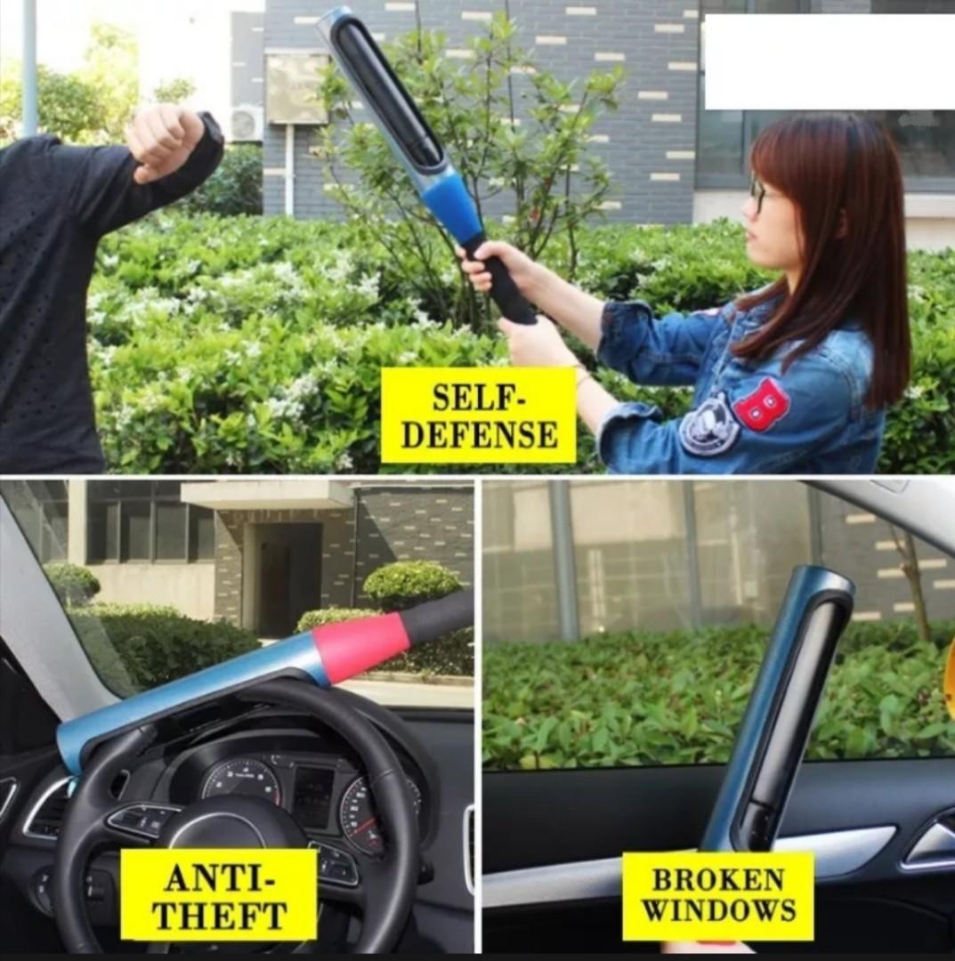 *OFFER* Steerling lock Universal Baseball Bat Car Antitheft Lock Car Steering Wheel Lock, Car