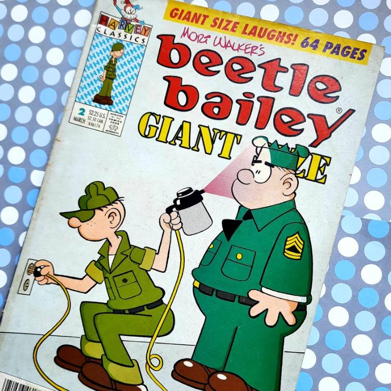 Beetle Bailey (Giant Size) by Mort Walker, Hobbies & Toys, Books