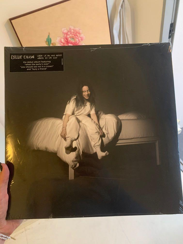 Billie Eilish Vinyl, Hobbies & Toys, Music & Media, Vinyls on Carousell