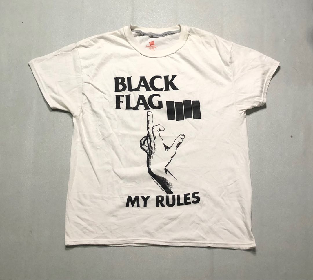 black flag bootleg, Men's Fashion, Tops & Sets, Tshirts & Polo Shirts ...