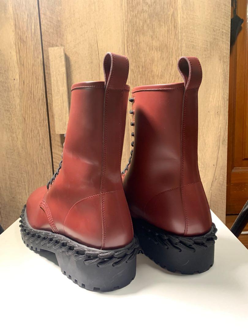 Balenciaga bottes bordeaux online