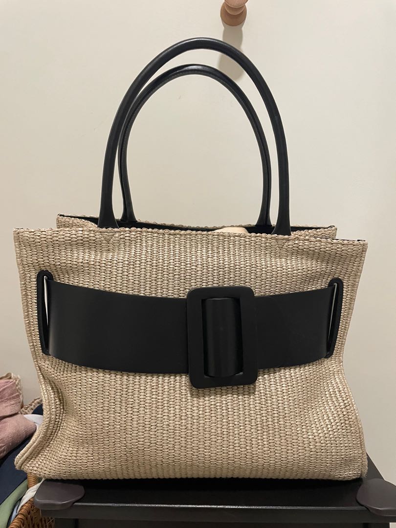 Boyy raffia hotsell bag