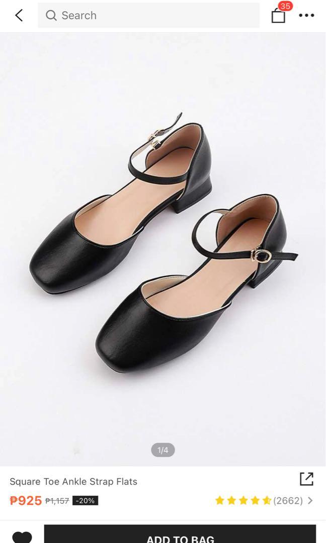 Brand new black leather close shoes heels size 38 for graduation