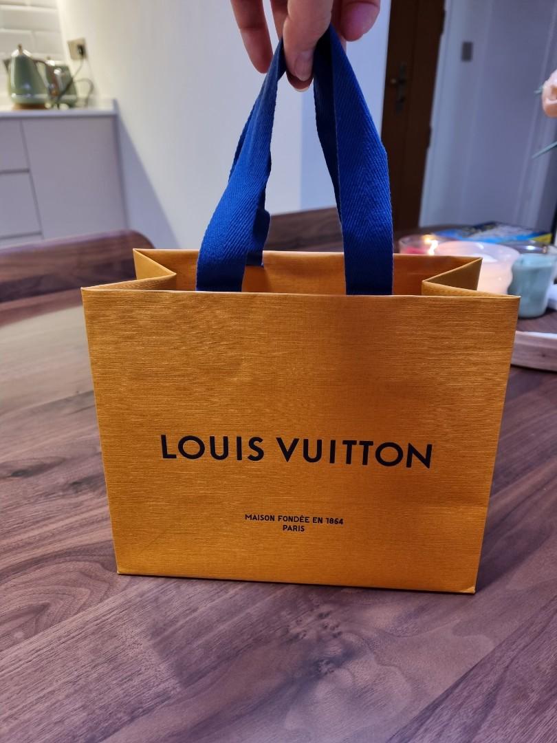 Louis Vuitton paper bag medium, Luxury, Accessories on Carousell