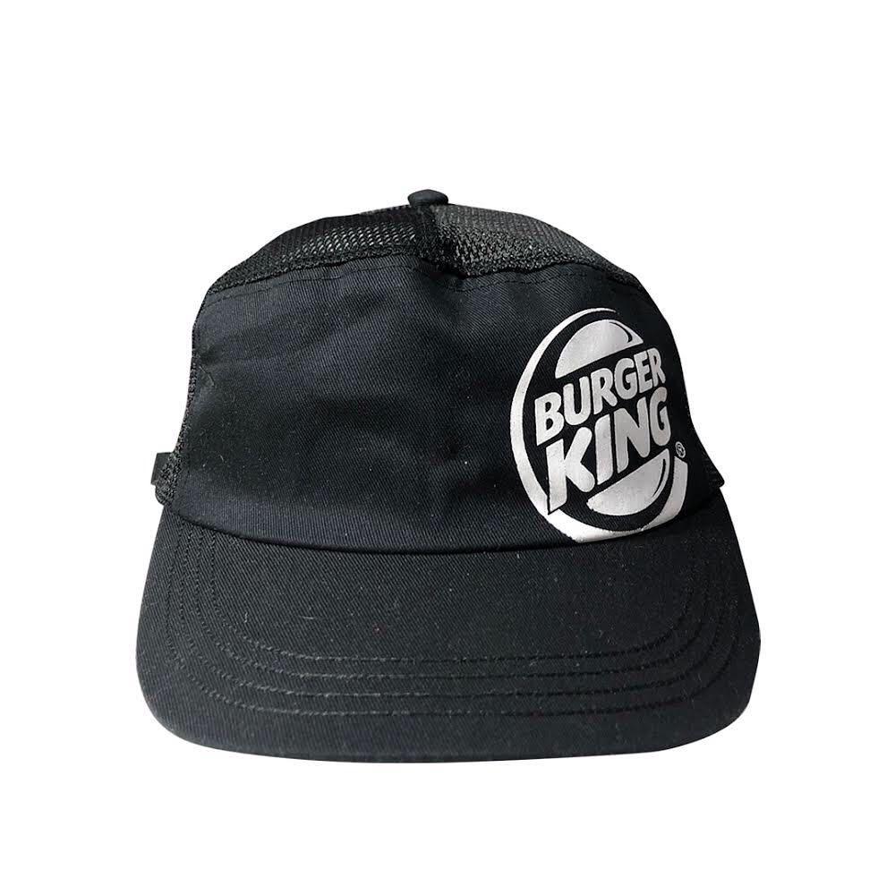 Burger King hat, Fesyen Pria, Aksesoris, Topi di Carousell