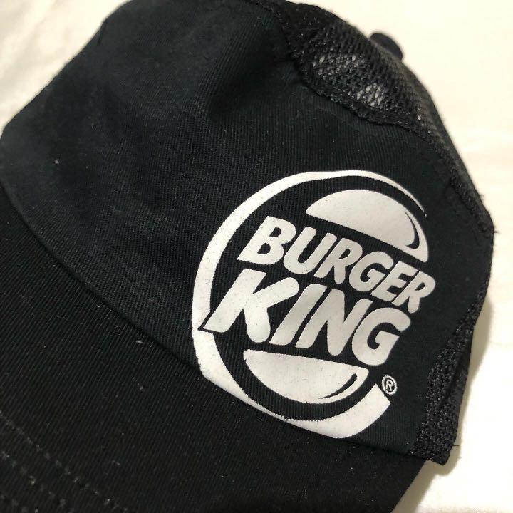 Burger King hat, Fesyen Pria, Aksesoris, Topi di Carousell