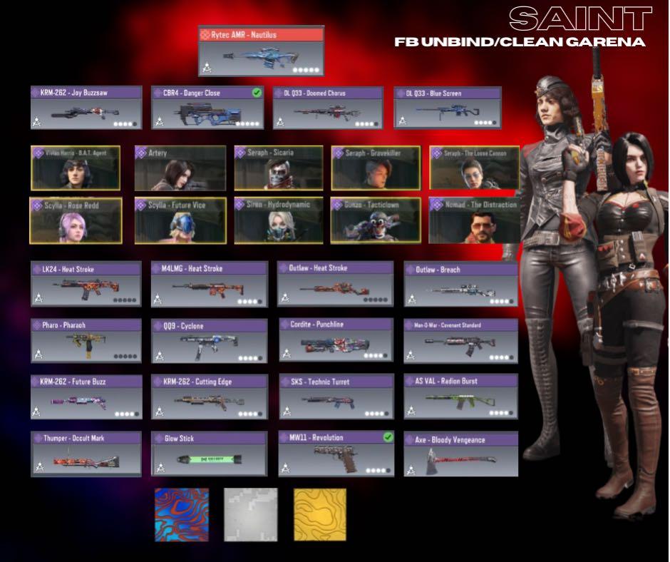 Call of Duty Mobile (CODM) Account for Sale !!, Video Gaming, Video ...