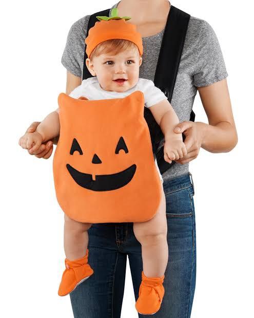 SIZES 3 or 6 Months NEW Carters Jack o' Lantern Pumpkin Infant/Toddler T-shirt 
