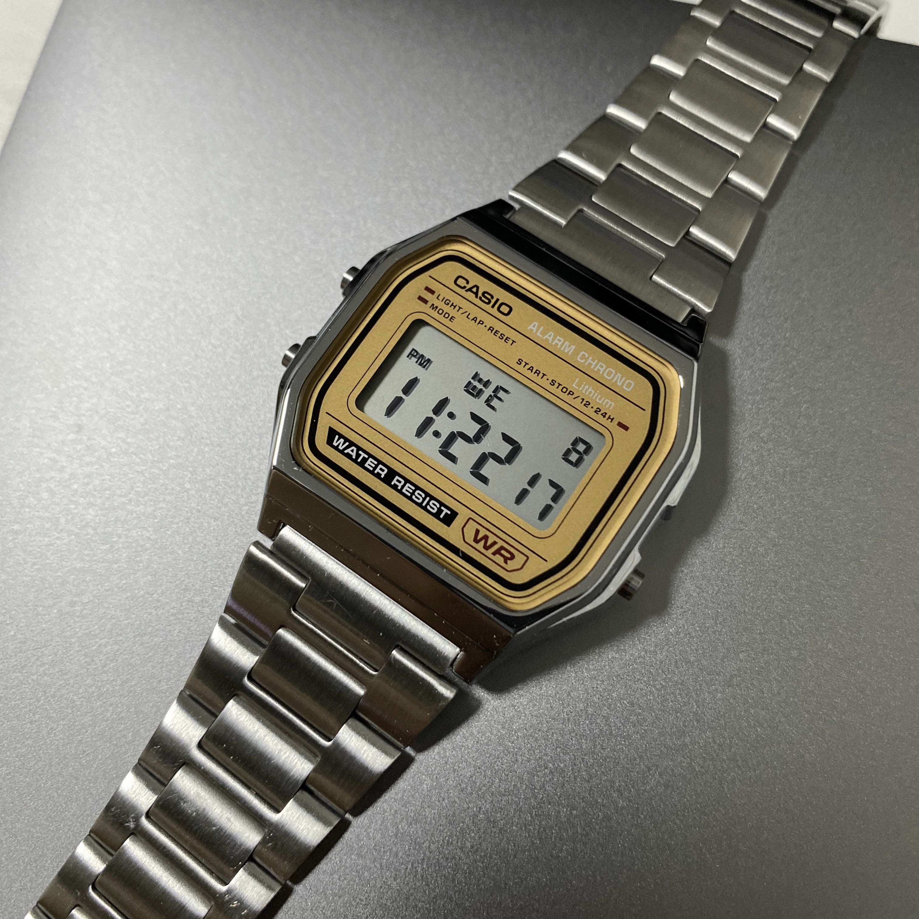 全新Casio A158WEA-9 現貨, 男裝, 手錶及配件, 手錶- Carousell