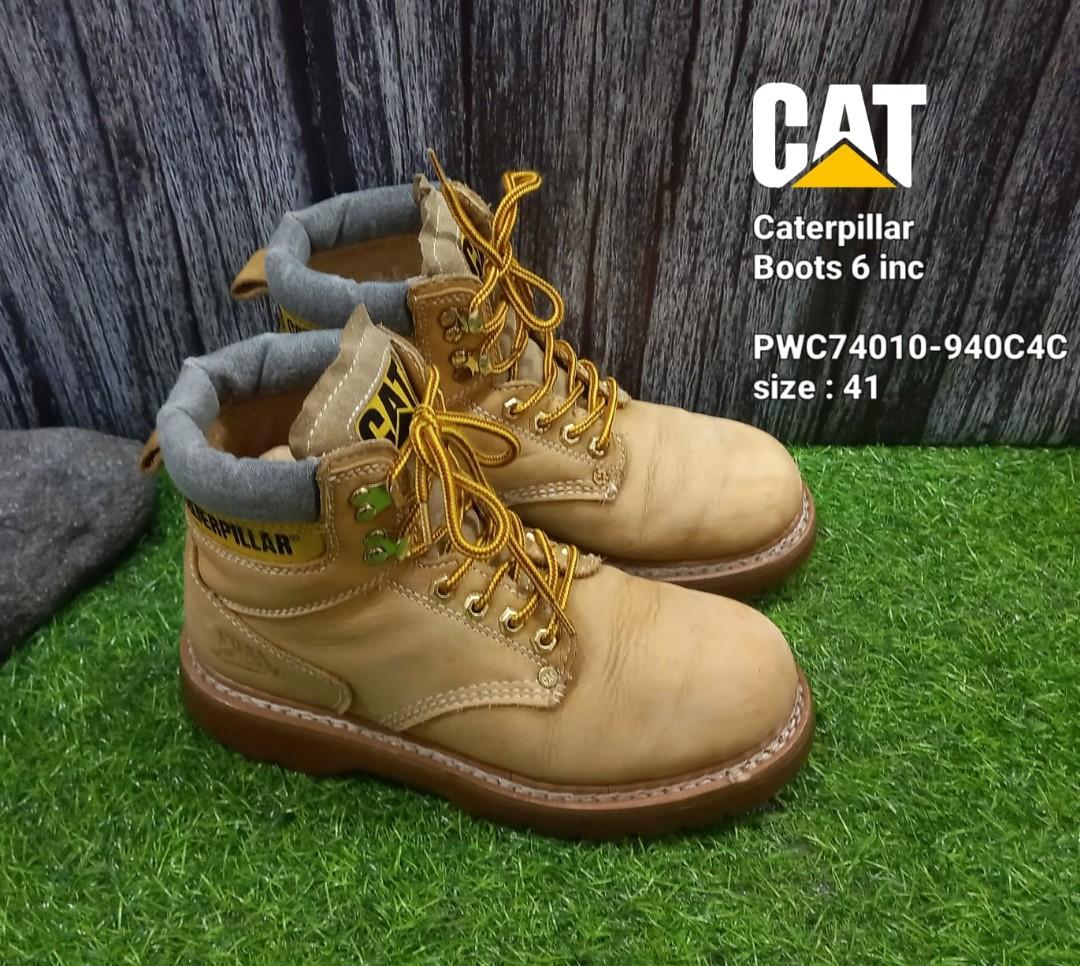 Caterpillar Boots 6 inc PWC74010940C4C Crystal bottom rhubarb size 41