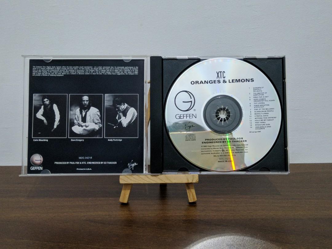 [CD] XTC - Oranges & Lemons (Category: CDs & DVDs) located in Makati City. Submitted by itsluisyall (Listing ID 1165602003, Image 2). Description: US released near mint.