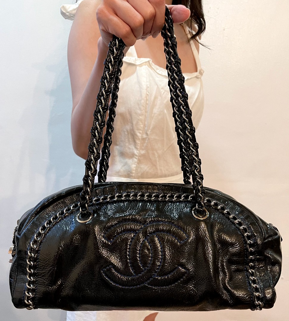CHANEL, Bags, Authentic Chanel Luxe Ligne Bowler Bag