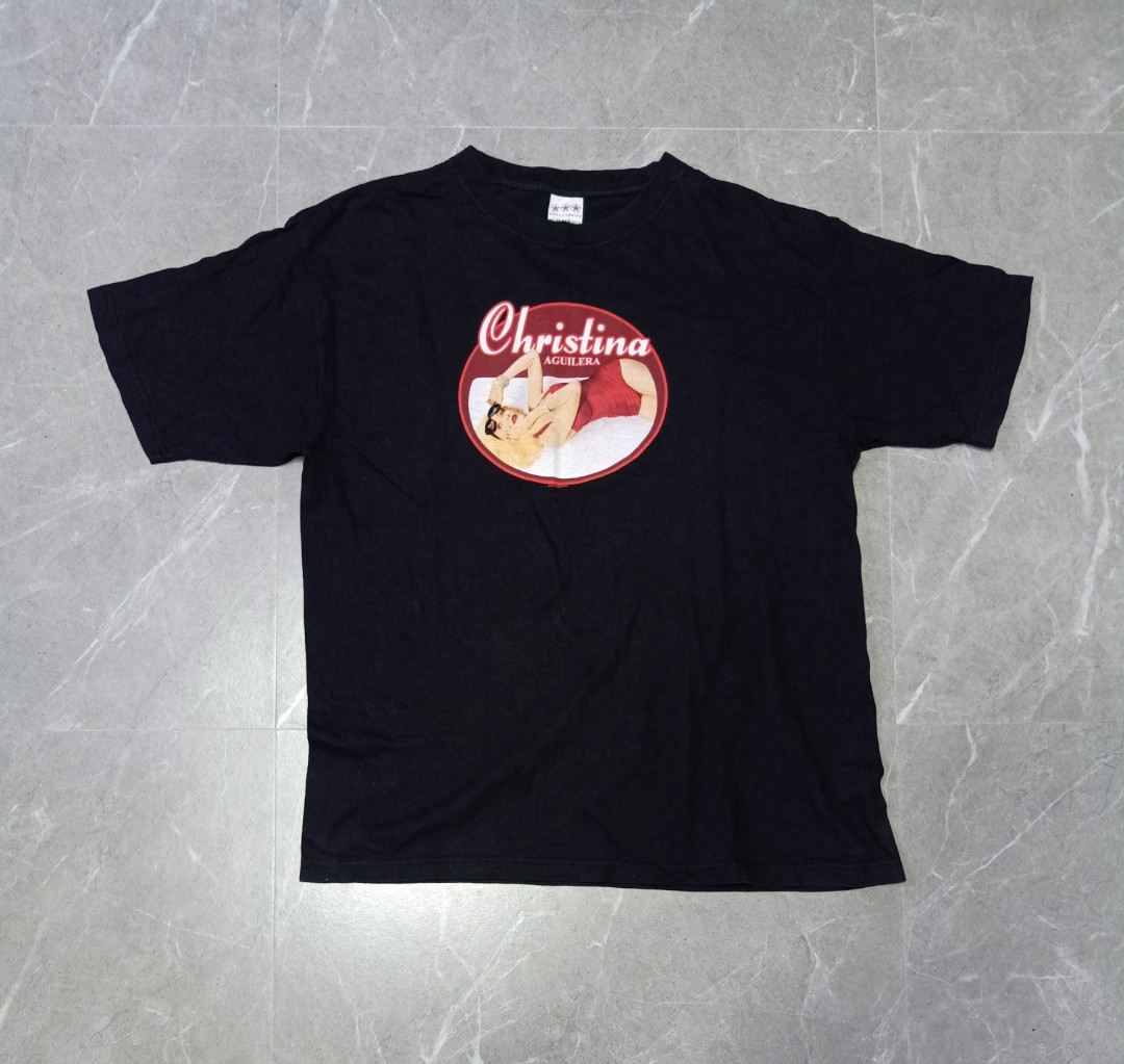 Christina Aguilera Back To Basics Tour 2007 Shirt By TSP