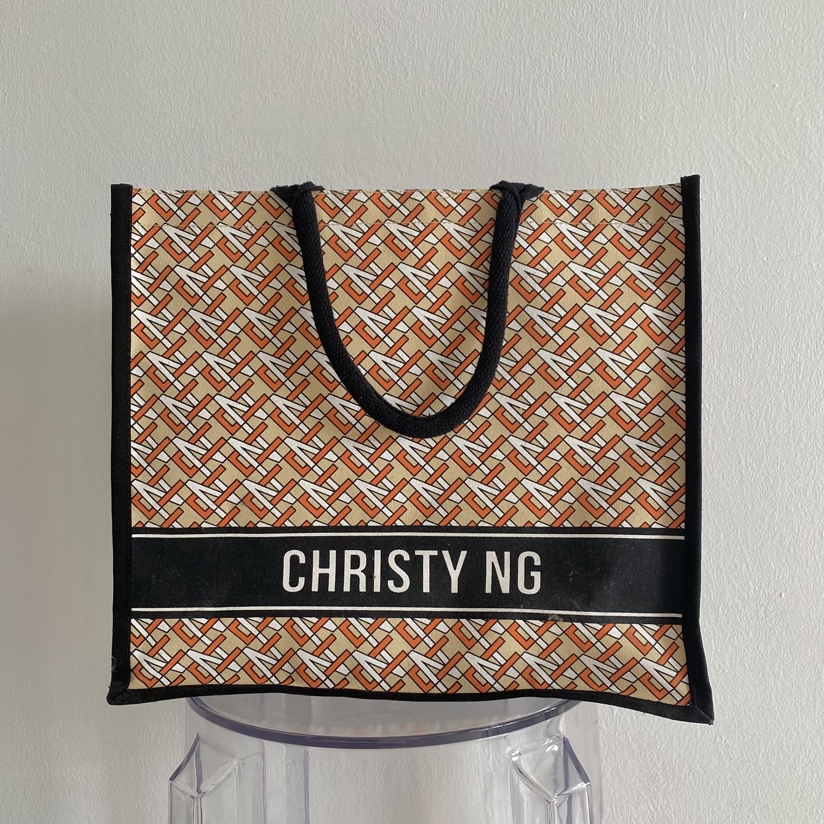 Monogram Tote Bag by Christy Ng, Women's Fashion, Bags & Wallets, Tote Bags  on Carousell