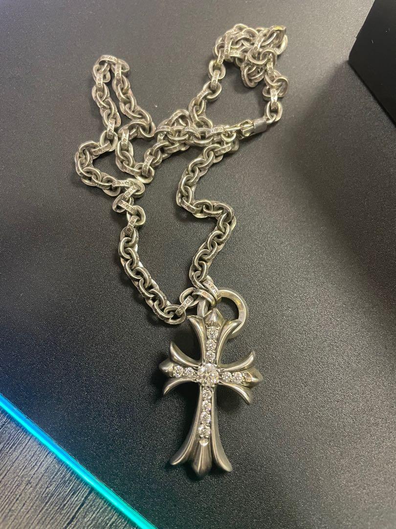 Chrome hearts best sale diamond necklace