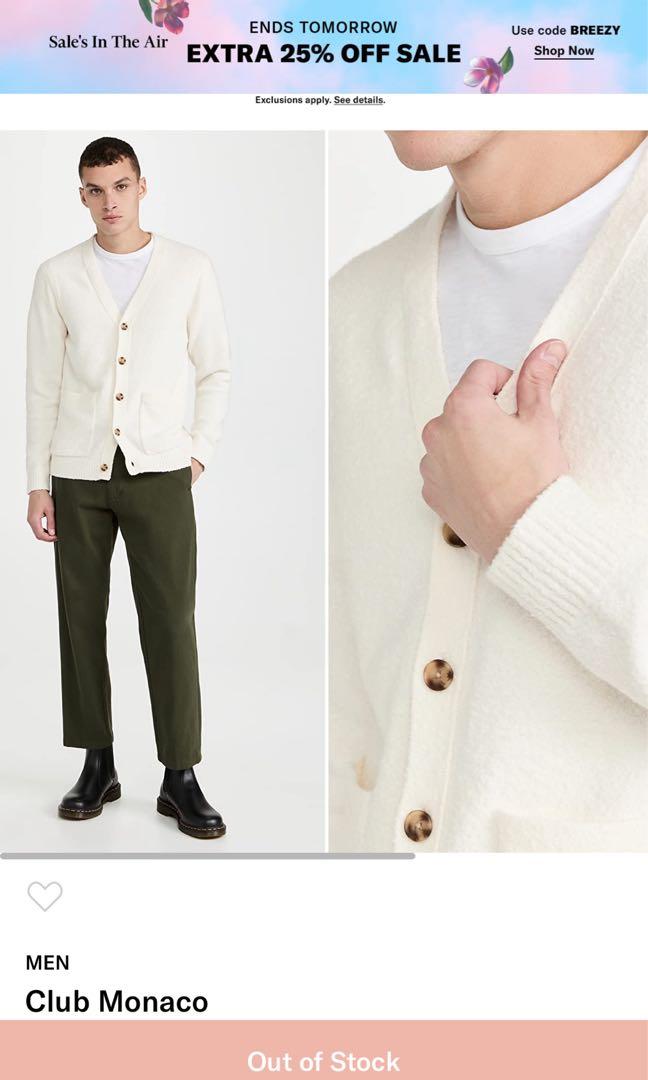 Club Monaco Boucle Cardigan