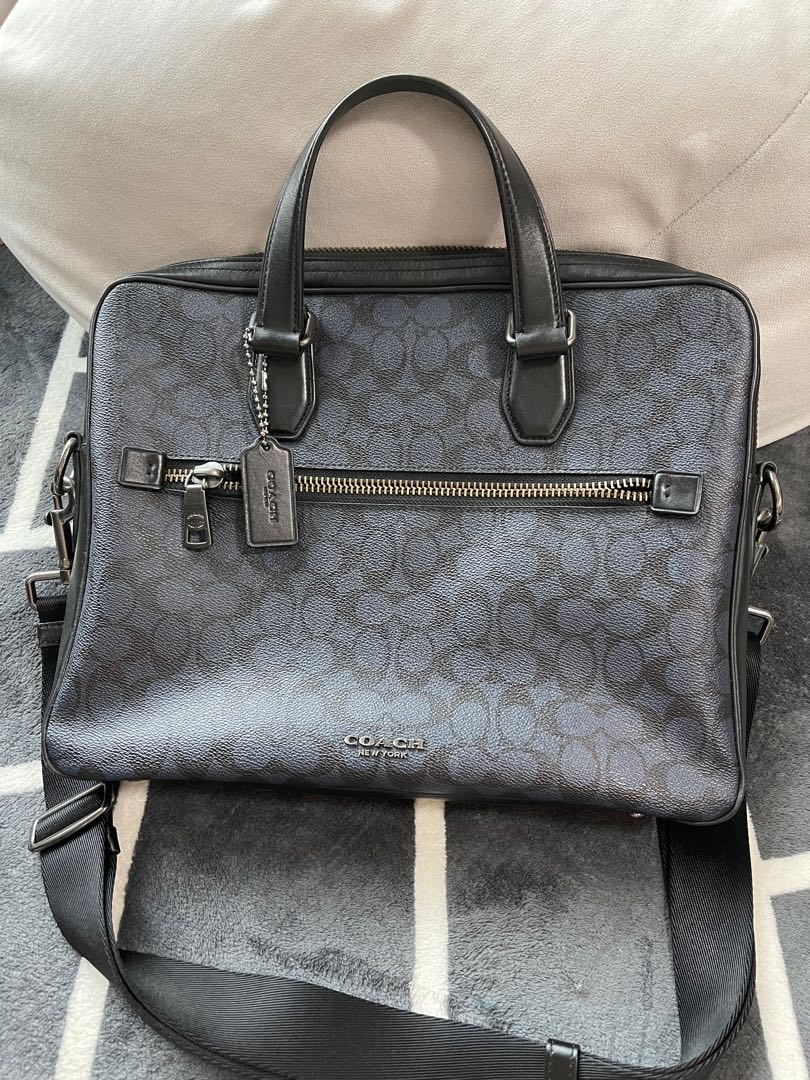 Coach Briefcase, Men's Fashion, Bags, Briefcases on Carousell