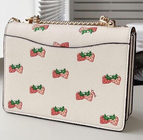 Coach Klare Crossbody Bag With Strawberry Print, Women's Fashion, Bags ...