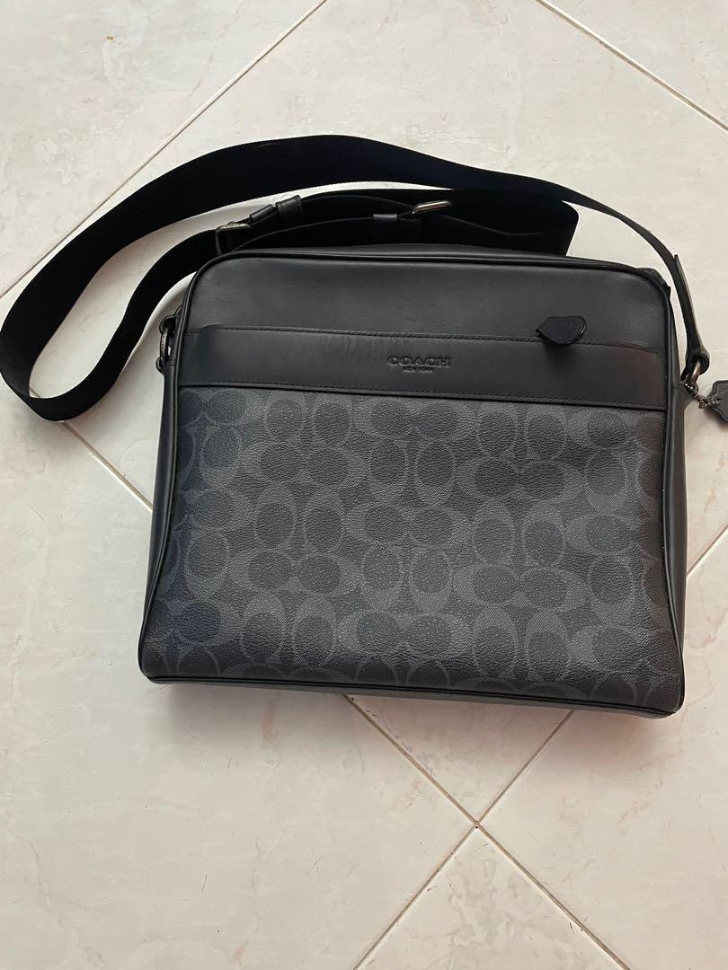 Coach Messenger Bag, Men's Fashion, Bags, Sling Bags on Carousell