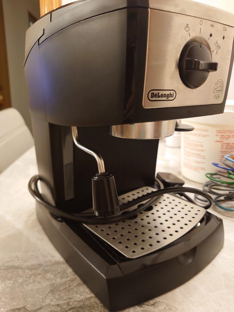 Delonghi EC155 espresso coffee machine 咖啡機 連大量配件 portafilter 等, 家庭電器