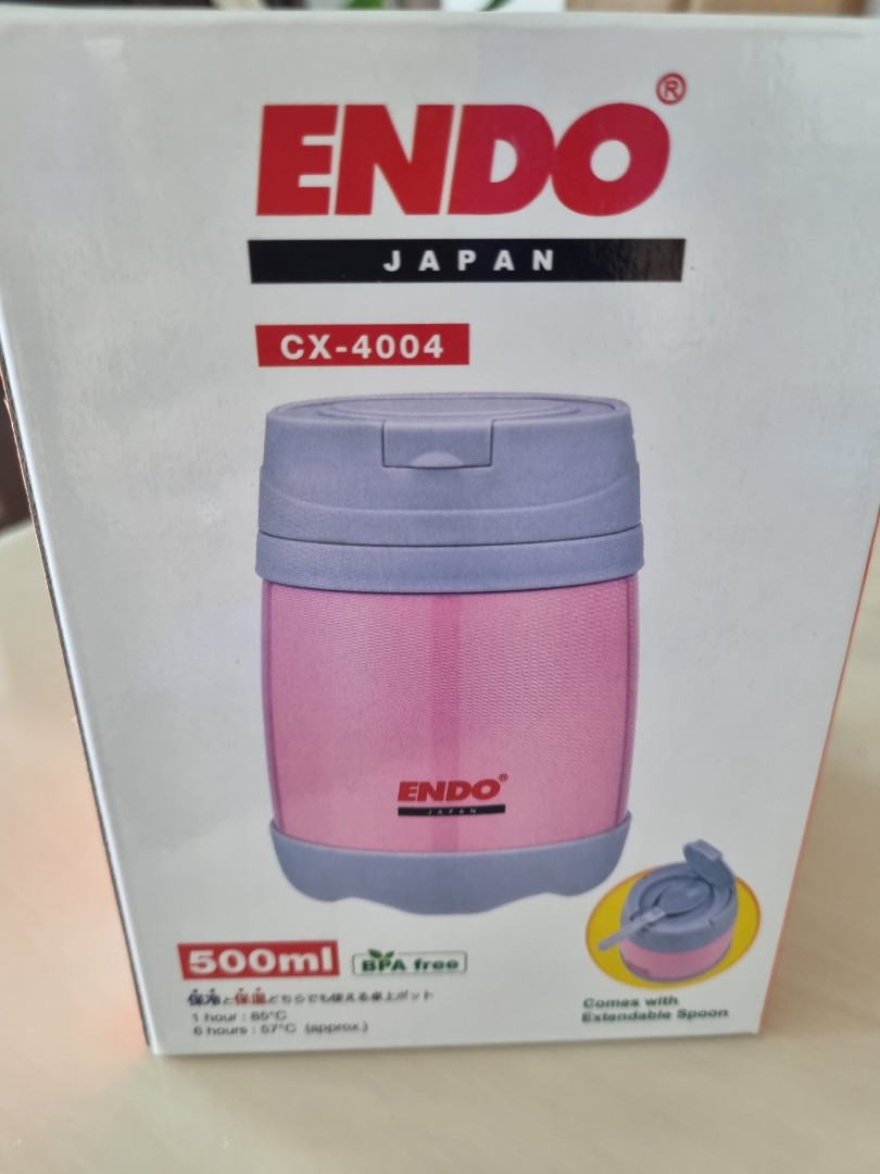 Endo food jar, Furniture & Home Living, Kitchenware & Tableware, Cookware & Accessories on Carousell