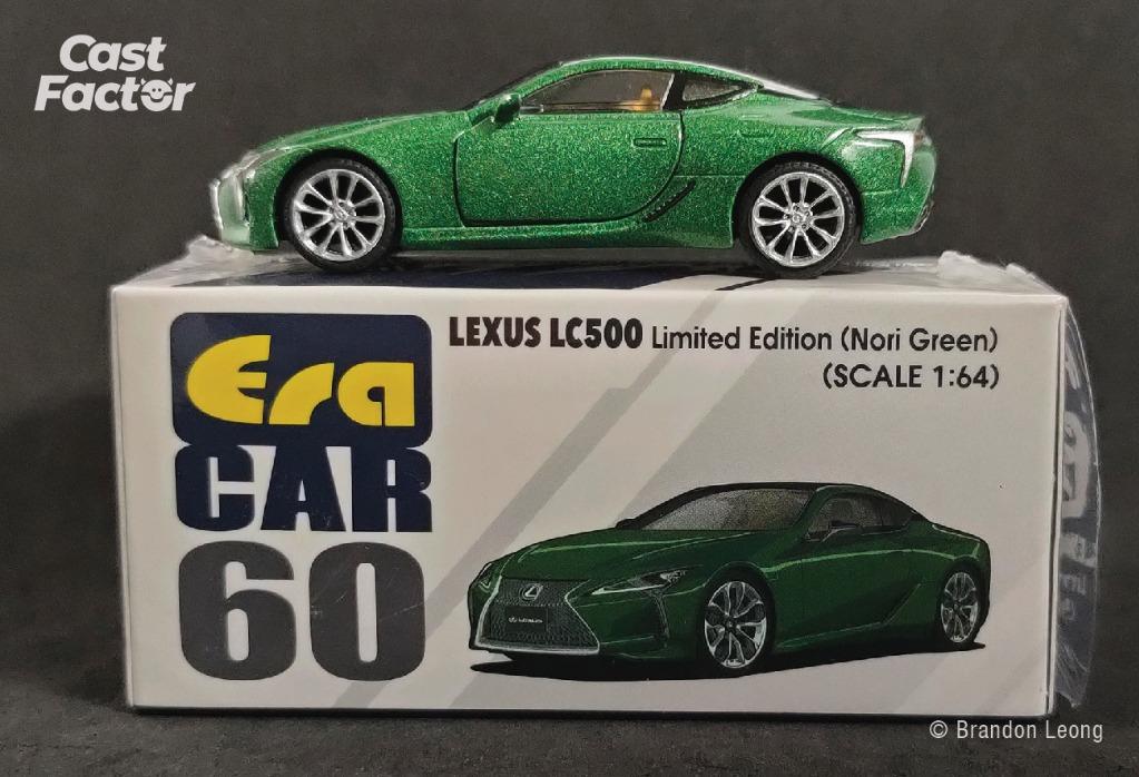 Modellino ERA Auto Scala 1:64 Lexus LC500 Blu Semi-golf - Edizione Limitata 2022