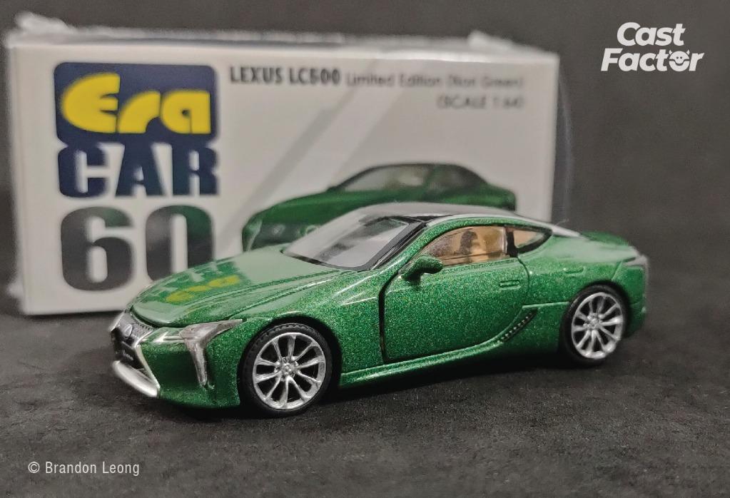 Modellino ERA Auto Scala 1:64 Lexus LC500 Blu Semi-golf - Edizione Limitata 2022