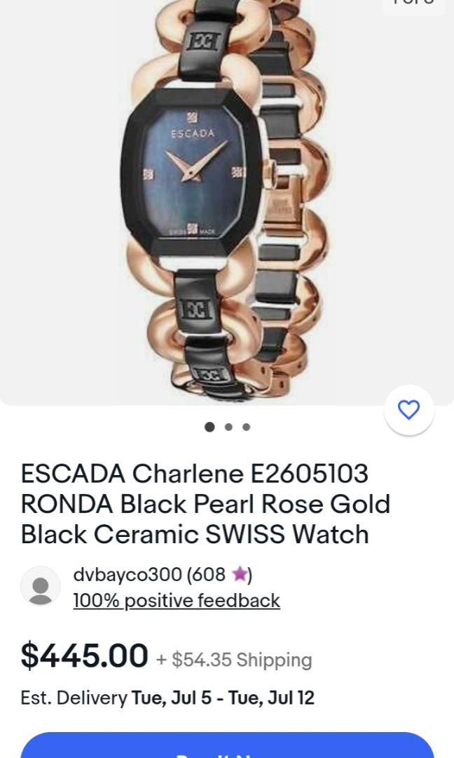 Escada Charlene E2605 Watch Women s Fashion Watches