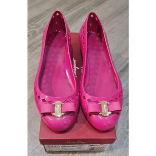 FERRAGAMO JELLY FLATS FOR SALE!