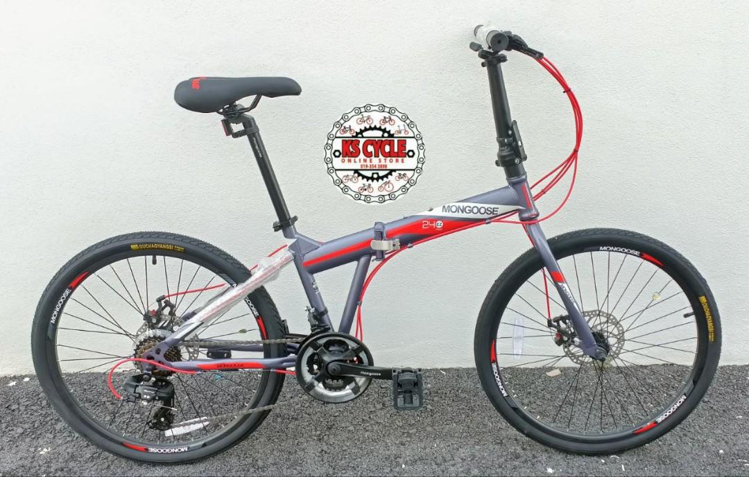 Folding Bike Mongoose 24inch