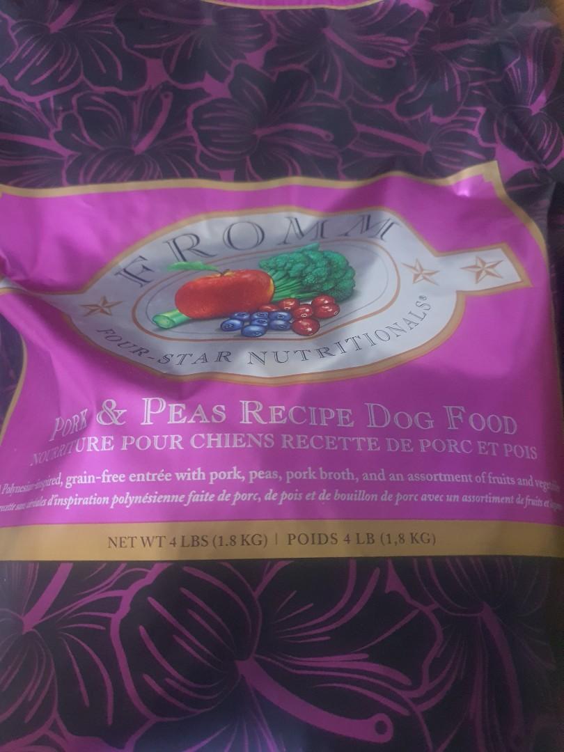 Fromm pork deals and peas