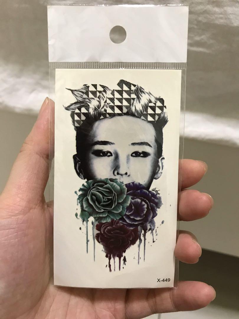 GDragon Neck Tattoo  Sticker for Sale by TehTehB  Redbubble