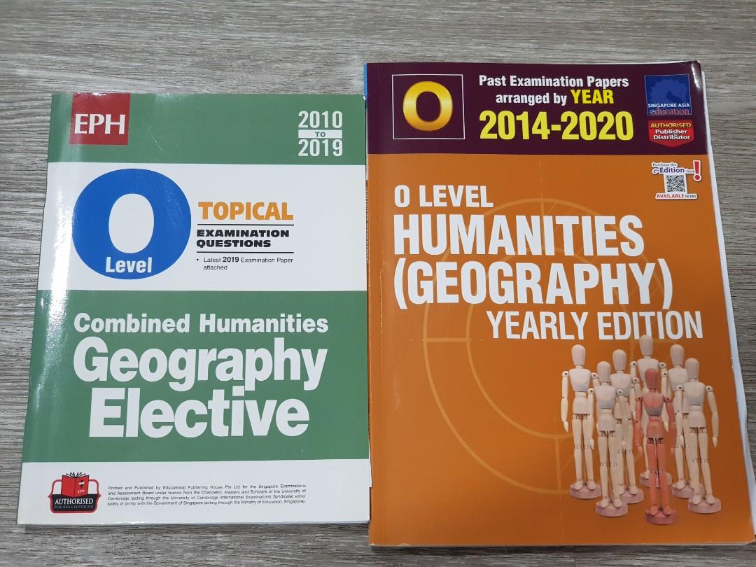 GCE 'O' Level Elective Geography past exam papers, Hobbies & Toys