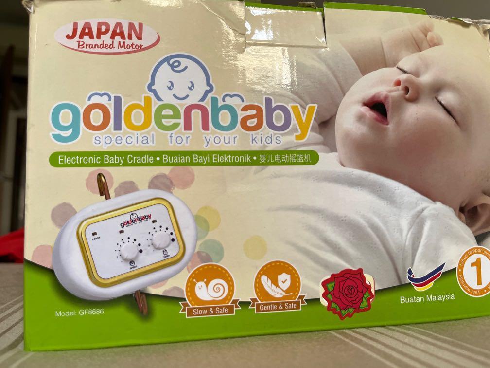 Golden baby electronic cradle Babies Kids Baby Nursery Kids