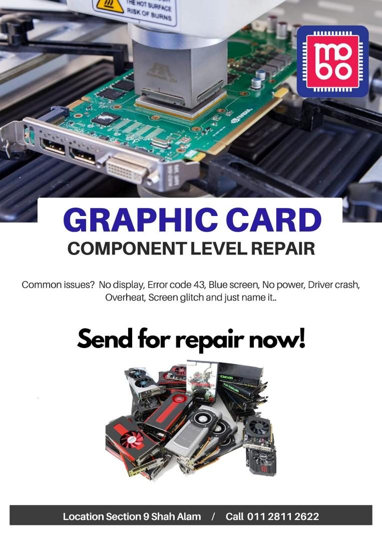 Graphic Card Repair, Computers & Tech, Desktops on Carousell