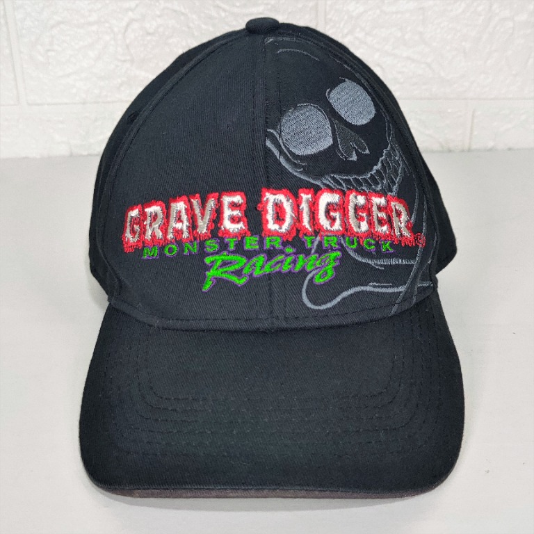 Monster Truck Grave Digger Youth Adjustable Cap, Men's Fashion, Watches