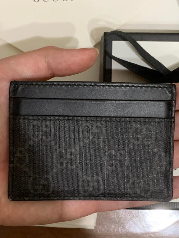 Gucci snake print deals card holder