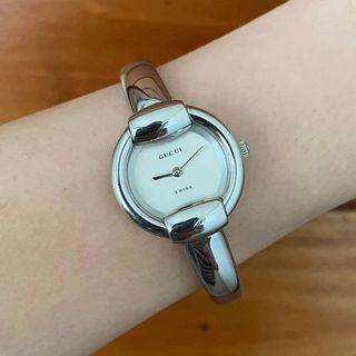 GUCCI Ladies Watch Stainless Steel Bangle