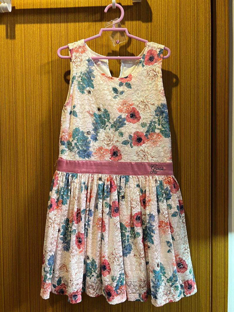 Guess Floral Lace Dress, Babies \u0026 Kids 