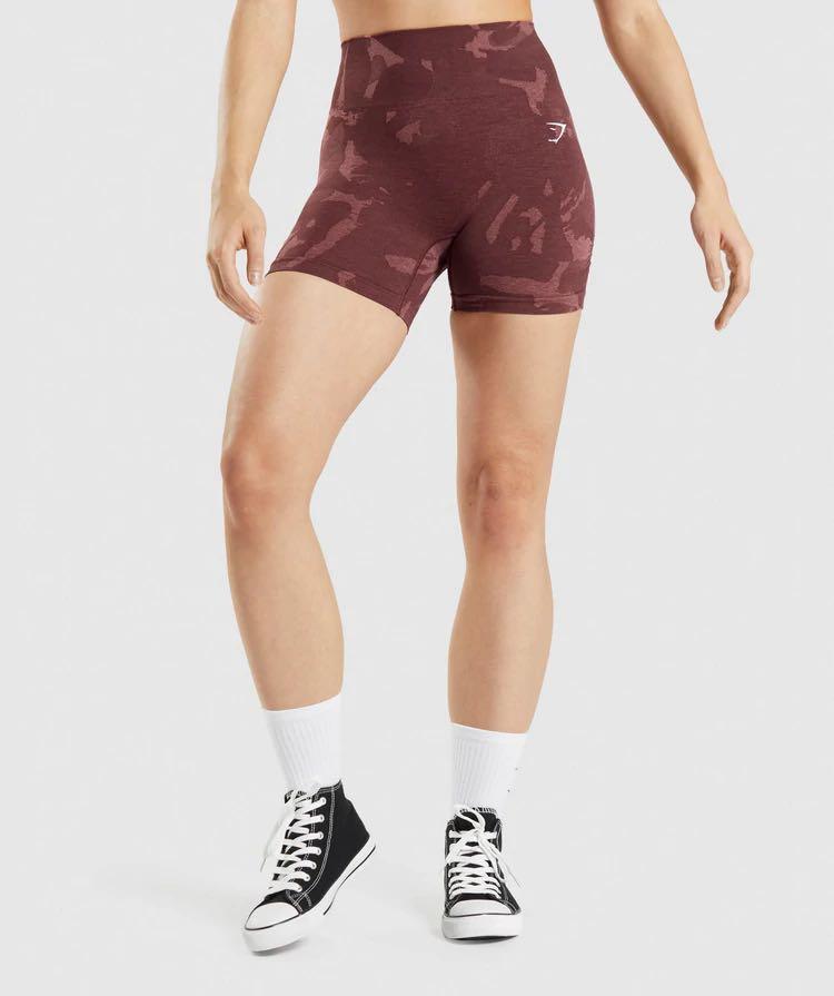 gymshark womens medium Camo shorts Medium