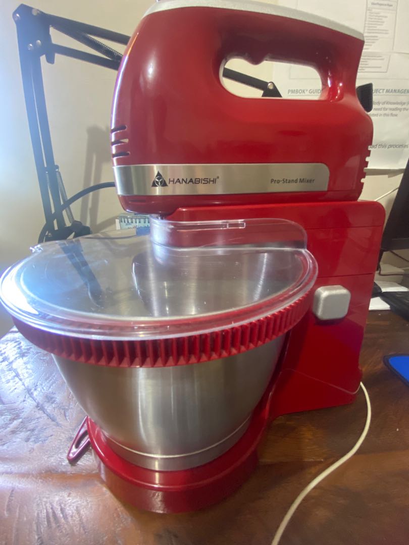 Hanabishi Stand and hand mixer, TV & Home Appliances, Kitchen