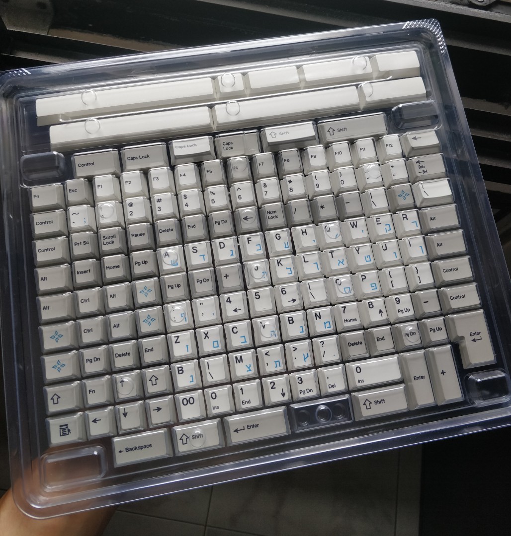 Hebrew keycaps, Computers & Tech, Parts & Accessories, Computer ...
