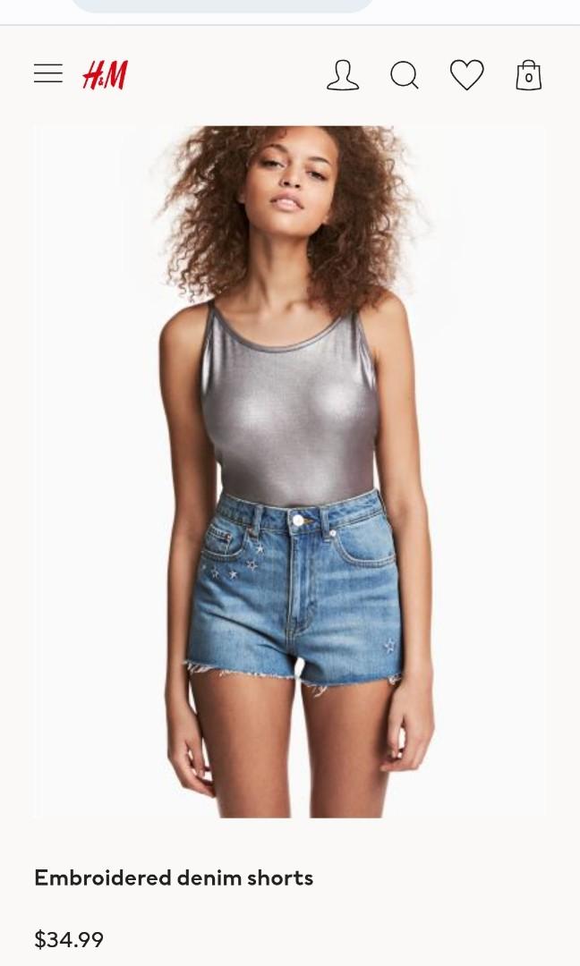 H&m coachella shorts sales