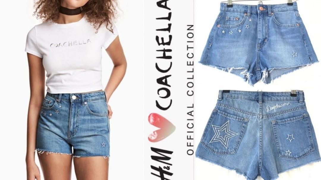 H&m coachella shorts online