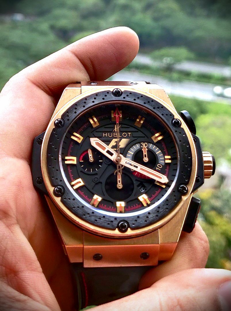 Hublot f1 rose gold outlet