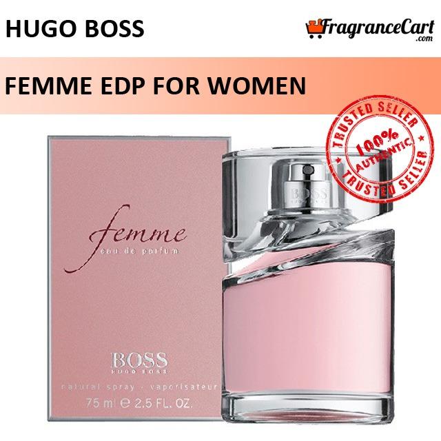 Hugo Boss Femme EDP for Women (75ml/Tester) Eau de Parfum Pink [Brand New  100% Authentic Perfume/Fragrance]