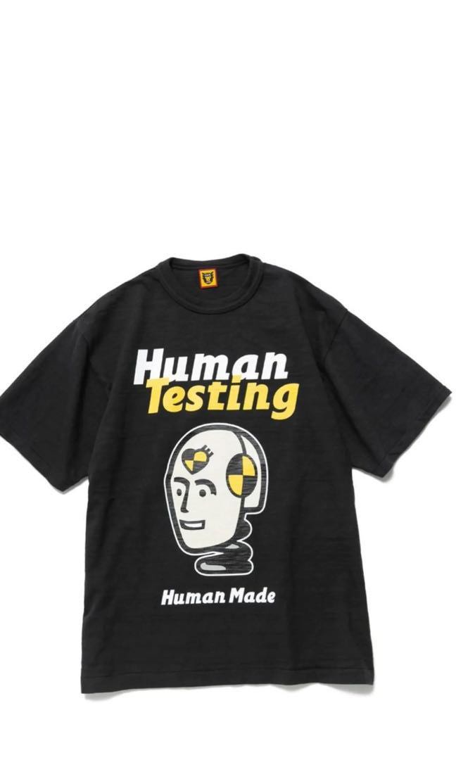 2XL・黒 human made HUMAN TESTING T-SHIRT-